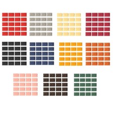 20Pcs Mini Colorful Envelopes Solid Color Envelope for Birthday Card Invitation