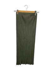 PLEATS PLEASE ISSEY MIYAKE Long Skirt 2 Polyester GRN PP63 JG301