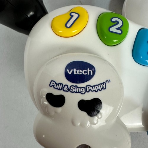 VTech Pull & Sing Puppy Educational Toy For Toddlers With Music & Lights - Picture 2 of 4