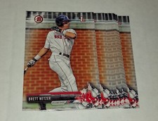 LOT (12) BRETT NETZER 2017 1ST BOWMAN DRAFT RC #BD-31 RED SOX