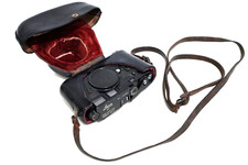 RAR+++ 1962 Leica M3 Nr.1059883 Original schwarz lackiertes Zifferblatt asfound Zustand TOP