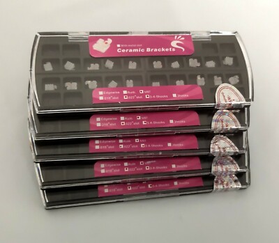 10 Sets De Brackets Orthodontiques En Céramique MBT 022 345 - Pour Laboratoire Dentaire