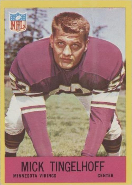 1967 Philadelphia Mick Tingelhoff #107 - 1 of 1