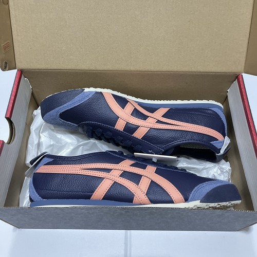 Onitsuka Tiger MEXICO 66 1183A201 409 PEACOAT GUAVA Unisex US 7.5-14 Shoes - Picture 5 of 14