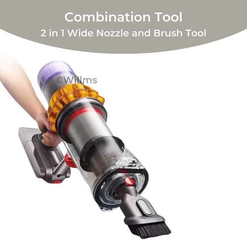 Dyson V15 Detect Absolute Animal Cordless Stick Vacuum Cleaner LCD Yellow/Nickel - Picture 2 of 11