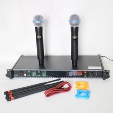 Pro ULXD 2 Beta58 Wireless Microphone System Digital LED Large Screen Display
