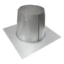 8" DuraVent DuraTech Galvanized Flat Roof Flashing 8DT-FF