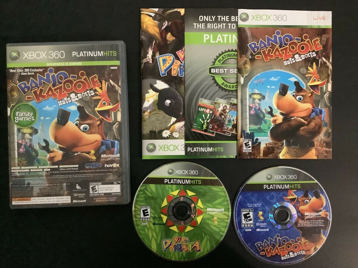 XBOX 360 - Banjo-Kazooie - Nuts & Bolts (Family Games) - video