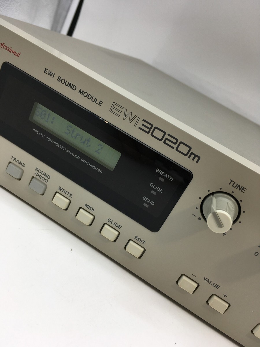 Akai EWI3020M EWI3020m Analog Sound Module Wind Instrument Akai EWI3020M EWI3020m Analog Sound Module Wind Instrument