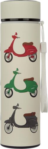 On Two Wheels Scooter hot/cold digital thermometer bottle. 500ml - Picture 1 of 7
