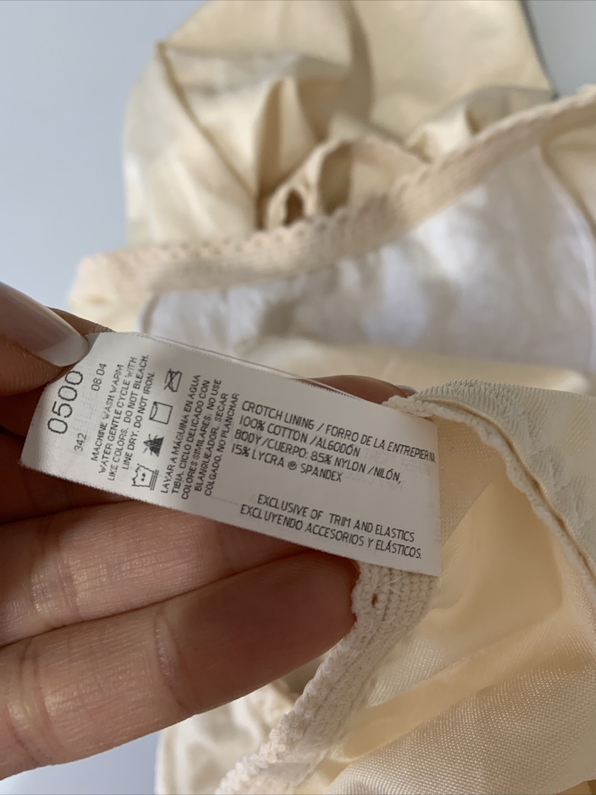 LOT OF 2 Hanes Her Way Beige Satin Girdle Shaper Pa… Gem