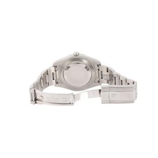 Rolex Mens Datejust II 116334 Steel 41mm Oyster-Turquoise Roman Dial-18k Fluted 7