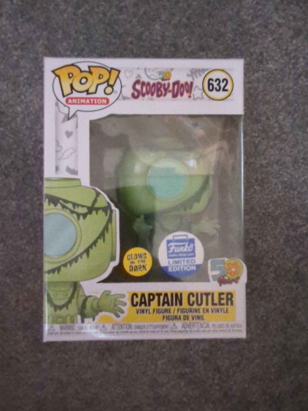 Funko Pop! - #632 Captain Cutler (Scooby Doo Funko Shop Exclusive)