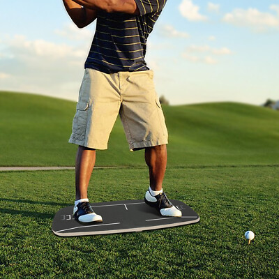 Golf Pressure Plate- Weight Shift Balance Board Golf Swing Trainer Training Aid