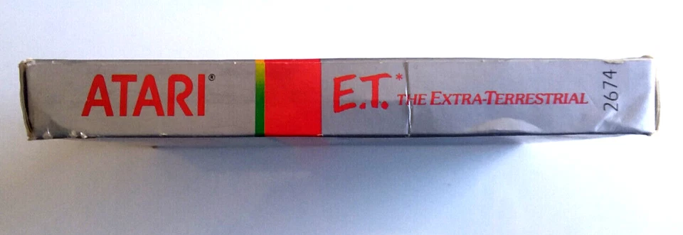 ATARI - E T The Extra-Terrestrial 2600 Video Game System  1982  Complete SEALED - Image 3 of 4