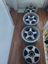 Genuine Hamann PG1, 18 Inch, 2 Piece Alloys. BMW E36 E46 VW Audi Golf - Dual PCD