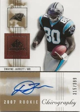 2007 SP Chirography Dwyane Jarrett 315/699 Rookie Auto #112
