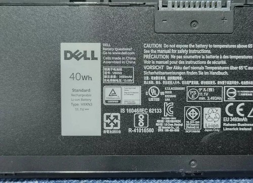 40WH Genuine V8XN3 Battery For Dell 14 7000 E7440 PFXCR 5KIGW 34GKR G95J5 V8XN3