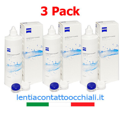 Zeiss Contact Care Soft 500ml - Einzellösung - 3er Pack