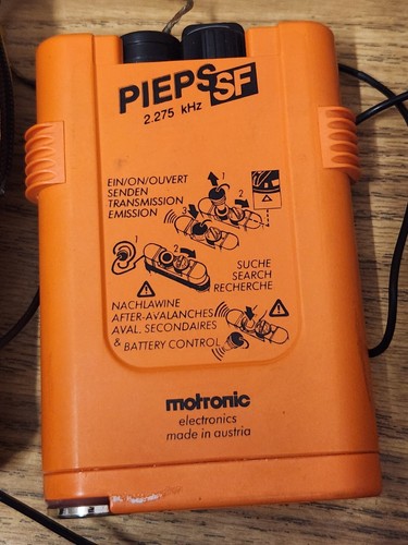 Piezas/reparación/apoyo de baliza de avalancha vintage Motronic PIEPS 2 - Imagen 3 de 3