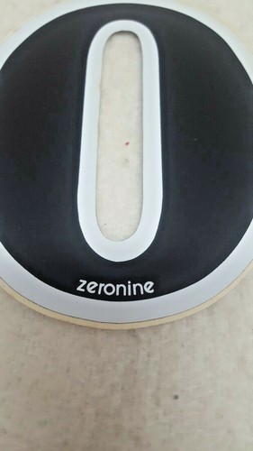 Zeronine Stadium #0 Number Plate Sticker Black White Old School BMX 1982 80s VTG - Picture 2 of 6