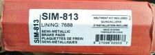Rear Semi Metallic Pads by TRANSIT WAREHOUSE - SIM-813 (RB6B)