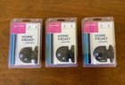 Set of 3 Non-Turning Dummy Knobs Home Front by Schlage Black Excellent Condition — photo 1