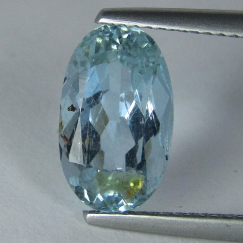 2.94Cts Ravishing Natural Blue Color Unheated Aquamarine Oval Cut Loose Gem VDO - Picture 5 of 7