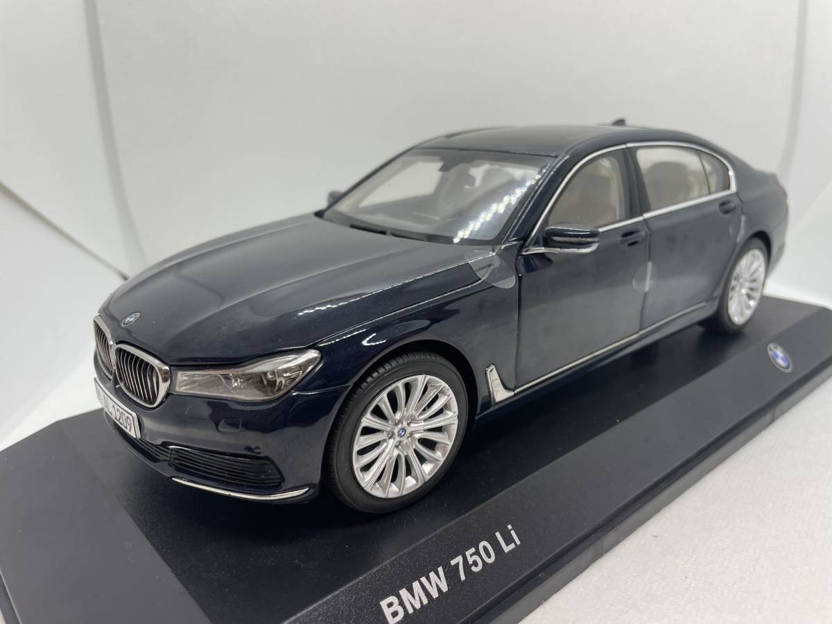 Bmw Custom 1/18 750Li Dark Blue J01-03-007 | eBay