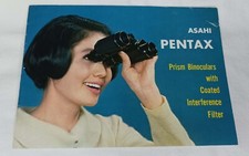 Pentax Asahi Prism Binocular Owners Manual - Vintage