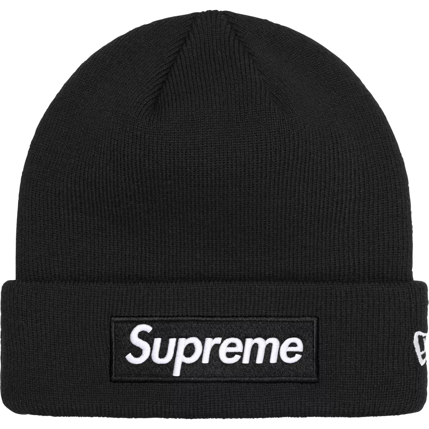 Bonnet noir Supreme New Era Box Logo FW2024