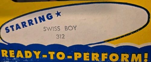Vintage Hazelle’s Marionette #312 Swiss Boy with Box - Picture 9 of 9