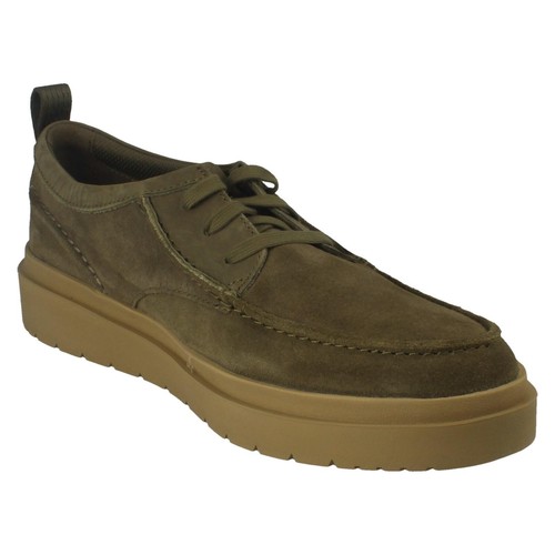 Zapatos Casual De Cuero Suede Clarks 'Polden Moc' Con Cordones - G Fit - Imagen 16 de 31