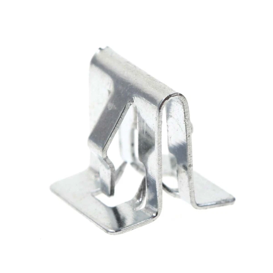 Clips de sujeción de metal de 25 piezas de 1/2" X 5/8" para molduras de retención de automóviles GM 15748479 Foto 3 de 4