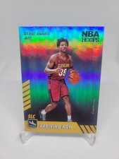 Ochai Agbaji 2022-23 NBA Hoops ' Arriving Now ' Gold Parallel #14