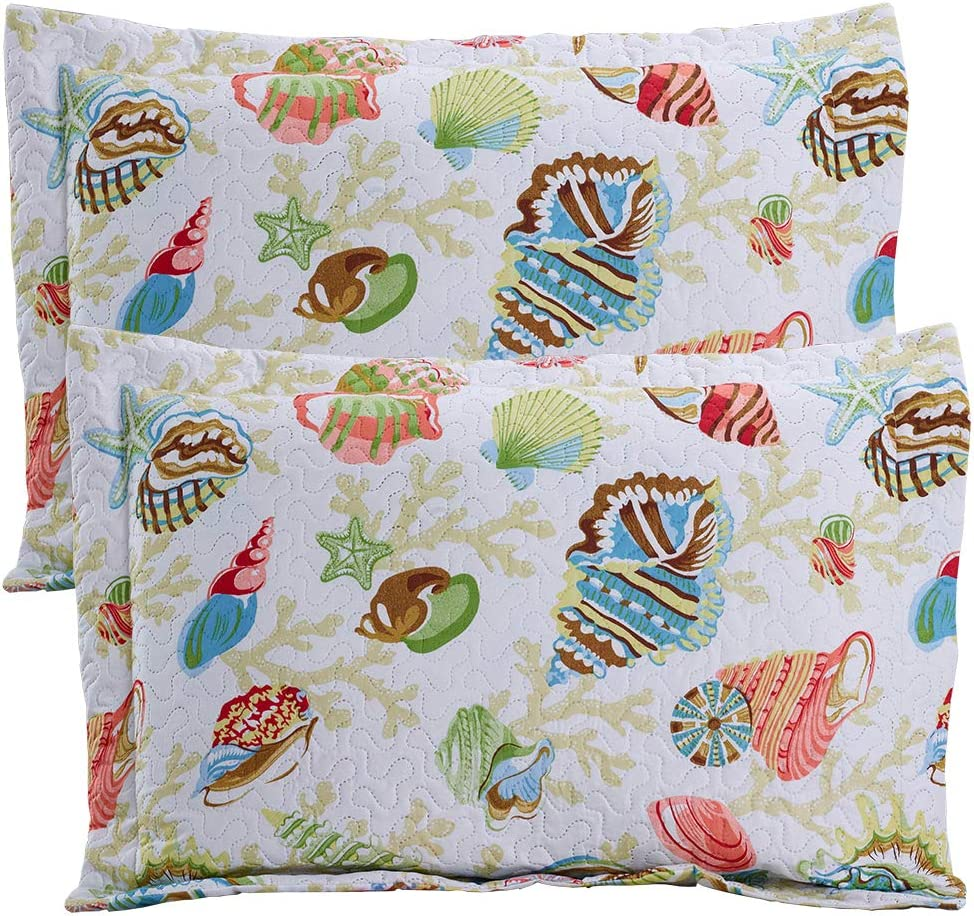 Beach Bedding King Bedspread Coverlet Coastal Ocean Quilt Quilt Set