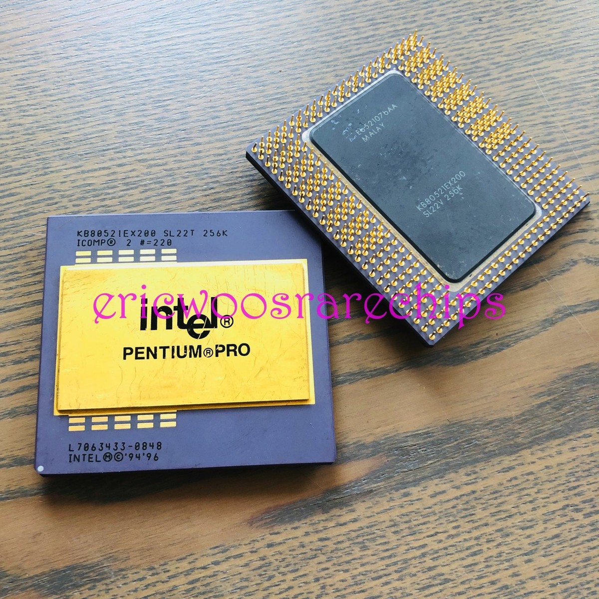 Vintage Intel KB80521EX200 Pentium Pro CPU x 1pc | eBay