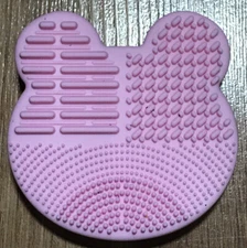 Makeup Brush Cleaner Tool - Washing Pad Mat Cosmetic Makeup Brush Scrubber