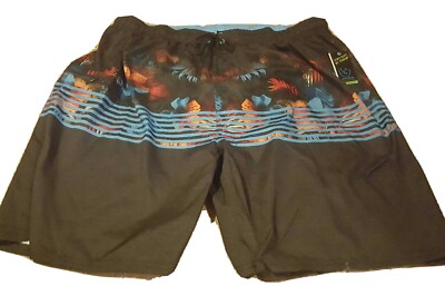 NEW Burnside Men's Quick Drying UV Protection Swim Board Shorts Size 2XL