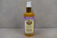 Badger - Pregnant Belly Oil, Rose & Vanilla, Gentle & Soothing 4 fl. oz.