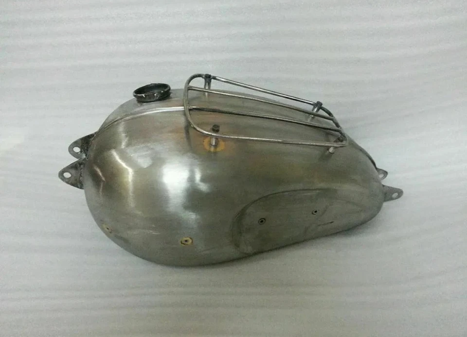 TRIUMPH TROPHY TR6 PRE-UNIDAD AÑOS 50 GAS GASOLINA BRONCEADO CON REJILLA DE PAQUETE/APTO PARA Foto 2 de 4