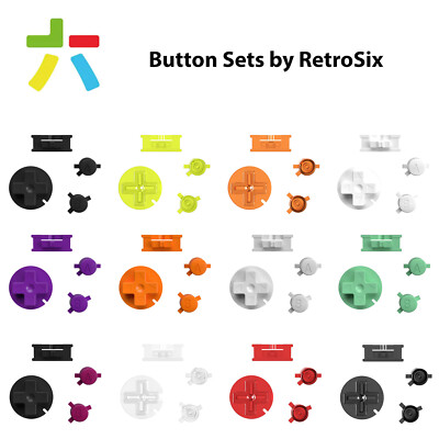 RetroSix Prestige Knöpfe in diversen Farben für Game Boy Color GBC