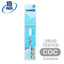 Mintegrity [15pk] Cocaine (COC) Dip Card Urine Drug Test #MI-WDCO-114
