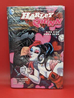 Harley Quinn Vol. 3: Kiss Kiss Bang Stab by Conner, Amanda; Palmiotti, Jimmy NEW
