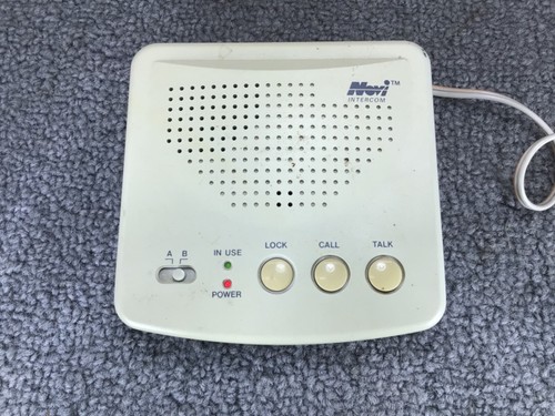 NOVI Wireless FM 2 Channel Intercom WI-2C Tested, Works Great! 1 Unit And Cord