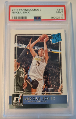 その他 NIKOLA JOKIC RC DONRUSS PSA9 2015-16 Panini Donruss - Rated Rookie #215 Denver Nuggets Nikola