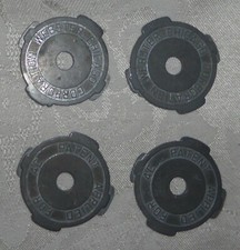 Vintage Lot of 4 Chicago Corporation Webster 45 RPM Record Adapters