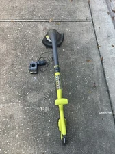 Ryobi 18 V Lithium-Ion Cordless Electric String Trimmer and Edger Tool/charger