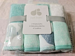 just born washcloths