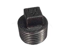 Black Malleable Iron Fittings BSP Self Colour  All Sizes Pipe Fitting 1/8" - 2"